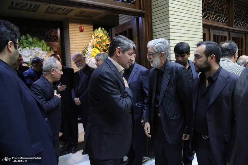 مراسم بزرگداشت مادر غلامعلی حدادعادل - 1