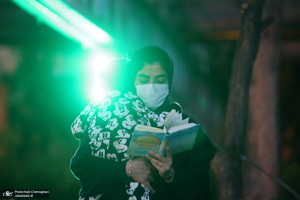 مراسم احیای شب بیست و سوم ماه رمضان در گلزار شهدای قم