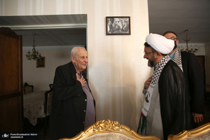 دیدار سرپرست موسسه تنظیم و نشر آثار امام خمینی(س) با سفیر فلسطین در تهران/ صلاح زواوی