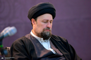 مراسم شب میلاد حضرت زهرا (س) و فرزند برومندش حضرت روح الله در حرم امام خمینی