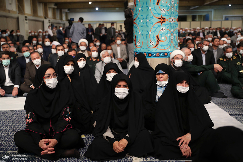 دیدار رمضانی مسئولان نظام با رهبر معظم انقلاب