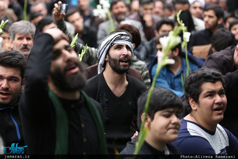 مراسم عزاداری شهادت حضرت فاطمه(س) در تهران