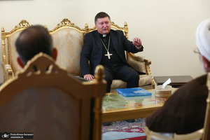 دیدار حجت الاسلام و المسلمین دکتر محمد مقدم با سفیر واتیکان