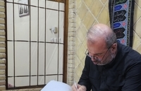 حضور علی لاریجانی در بیت امام خمینی در نجف اشرف