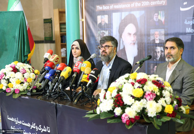 نشست رسانه ای هجدهمین جشنواره بین المللی فیلم مقاومت در حسینیه جماران 