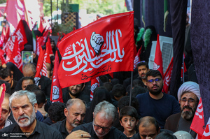 عزاداری ظهر عاشورا در جوار مقتل رهبر شهید انقلاب