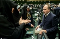 جلسه بررسی استیضاح وزیر اقتصاد به ریاست محمدباقر قالیباف و با حضور مسعود پزشکیان رئیس جمهور (7)