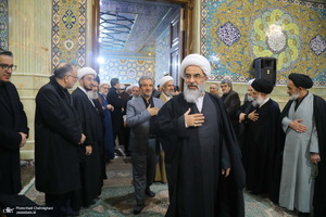مراسم چهارمین سالگرد آیت الله العظمی صافی گلپایگانی‎ (ره)