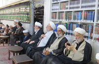 رحلت حضرت رسول اکرم(ص) و شهادت حضرت امام حسن مجتبی(ع) در دفتر مرحوم آیت‌الله العظمی یوسف صانعی(ره)