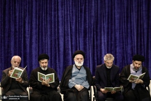 مراسم ختم رهبر شهيد در مصلی امام خمینی (ره)-2