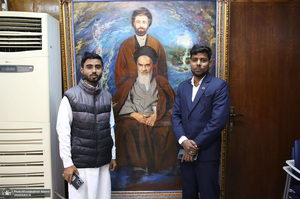 بازدید جمعی از فرهیختگان کشور هند از جماران‎