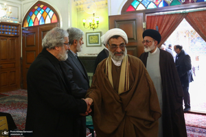 مراسم اولین سالگرد همسر شهید مرتضی مطهری