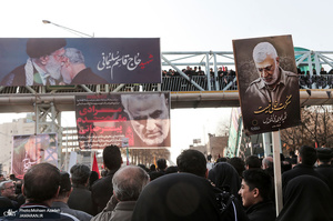 حضور میلیون ها تهرانی در تشییع پیکر مطهر سردار قاسم سلیمانی - 4