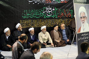 مراسم بزرگداشت آیت الله رحمت (ره) در حسینیه جماران - 1