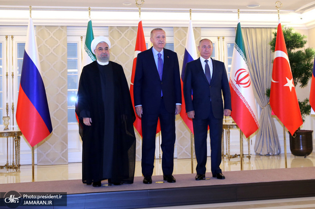آغاز اجلاس سه جانبه سران کشورهای ایران، روسیه و ترکیه در آنکارا 