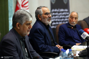 نشست خبری محمدعلی انصاری دبیر ستاد مرکزی بزرگداشت امام خمینی (س)