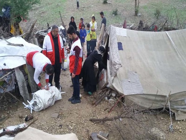 بارندگی به 50 خانوار عشایری در شوشتر خسارت زد