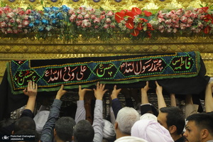 مراسم تشییع مرحوم استاد محمد حسین حشمت‌پور‎