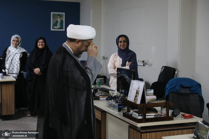 بازدید رییس موسسه تنظیم و نشر آثار امام خمینی (ره) از خبرگزاری ایسنا