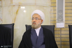 مراسم اولین سالگرد علامه حسن زاده آملی (ره) در حرم حضرت معصومه (س)‎‎