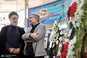 مراسم ختم مادر رسول صدرعاملى