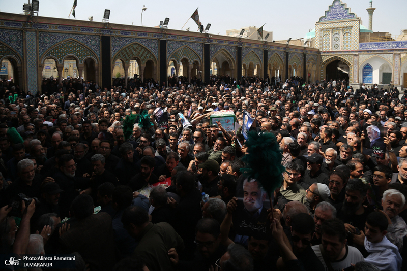 مراسم تشییع شهید محمد مهدی طهرانچی