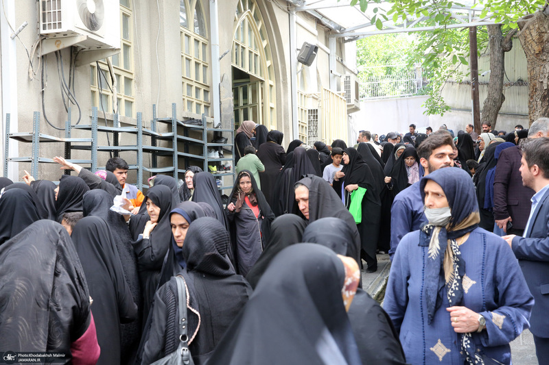 مراسم «کوچه آفتاب» در جماران