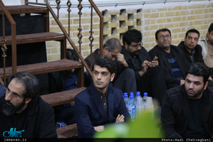 مدیرکل ارشاد و جمعی از اهالی رسانه قم با سید علی خمینی دیدار کردند