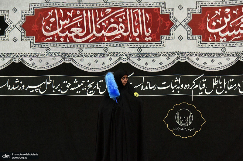 چهارمین شب عزاداری حضرت اباعبدالله الحسین (ع) در حرم امام خمینی