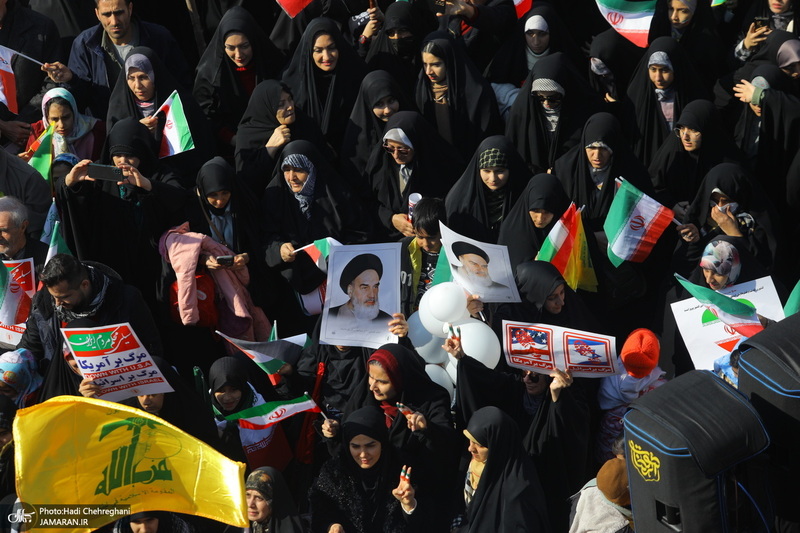 راهپیمایی باشکوه 22 بهمن در قم