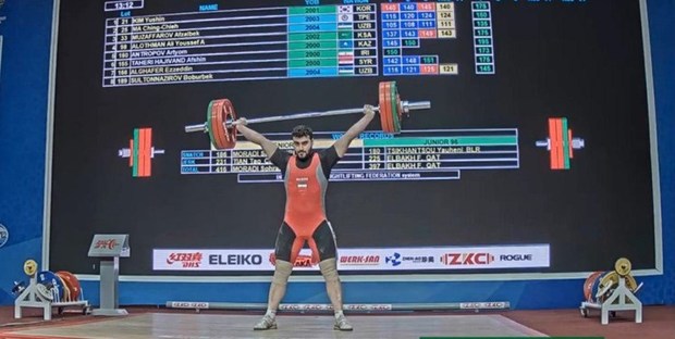 نایب قهرمانی وزنه بردار ایران در ۹۶ کیلوگرم جوانان آسیا
