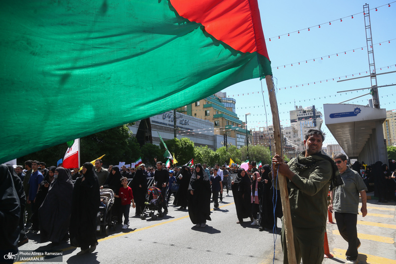 راهپیمایی با شکوه روز قدس در مشهد