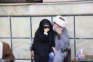 مراسم بزرگداشت همسر مرحوم آیت الله العظمی فاضل لنکرانی (ره)