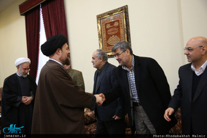 حاشیه تجدید میثاق رئیس قوه قضائیه و مسئولان عالی قضایی با آرمان‌های امام خمینی(س)