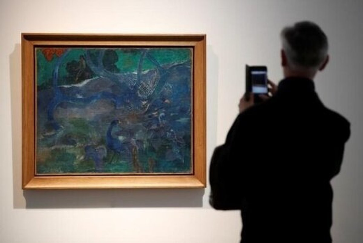 نقاشی "پل گوگن" در پاریس 9.5 میلیون یورو به فروش رسید