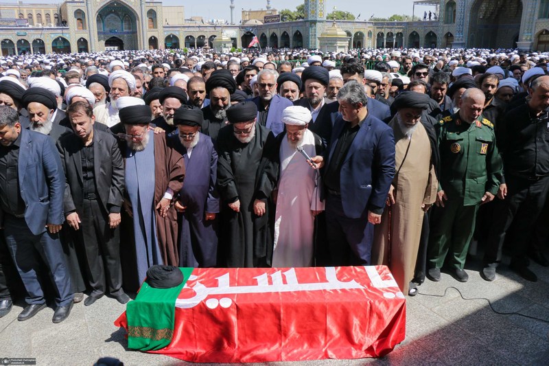 مراسم تشییع آیت الله العظمی شبیری زنجانی -۱
