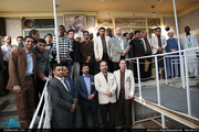 بازدید جمعی از دانش آموزان شرکت کننده در پنجمین دوره مسابقات بین المللی قران کریم از بیت امام خمینی (س) در جماران