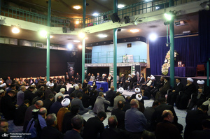 مراسم بزرگداشت آیت الله حسن صانعی (ره) در حسینیه جماران -2