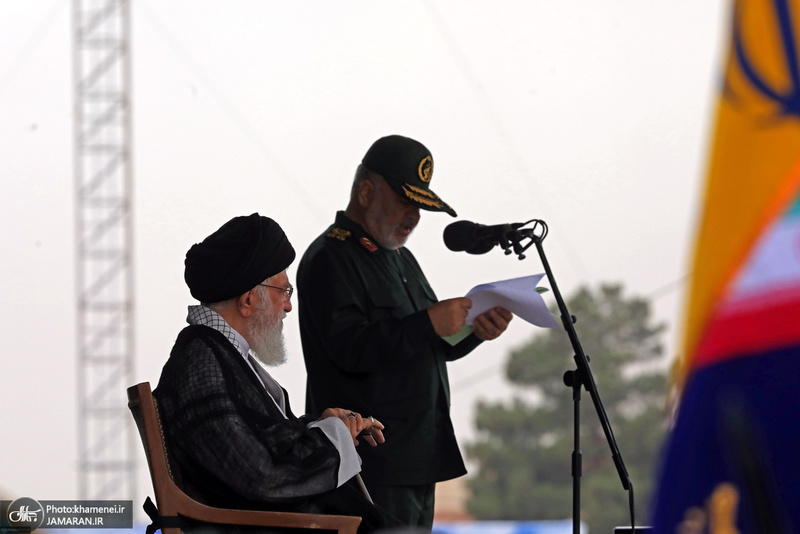 حضور فرمانده کل قوا در مراسم دانش‌آموختگی دانشجویان دانشگاه امام حسین(ع)