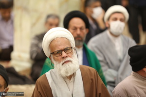 مراسم بزرگداشت آیت الله ری شهری (ره) در مسجد اعظم قم‎