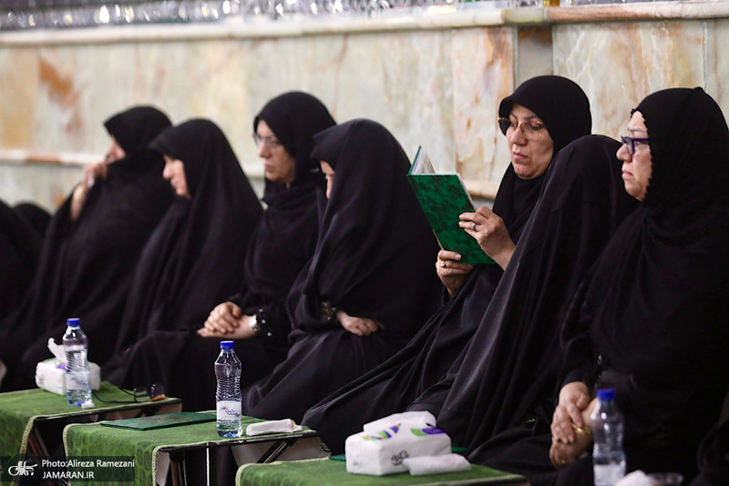 مراسم یادبود مادر همسر سپهبد شهید حسین سلامی
