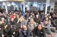 مراسم عزاداری شهادت حضرت فاطمه زهرا (س) در دفتر آیت الله العظمی صانعی (17)