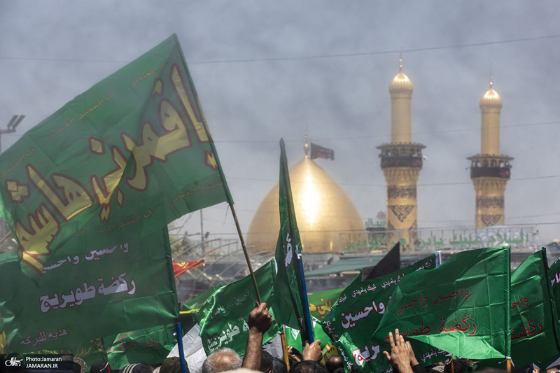 تصاویری از مراسم عزاداری عاشورا و شام غریبان در کربلای معلی