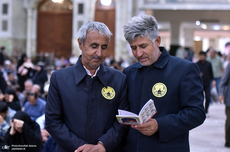 مراسم دعای عرفه در حرم مطهر امام خمینی (س)