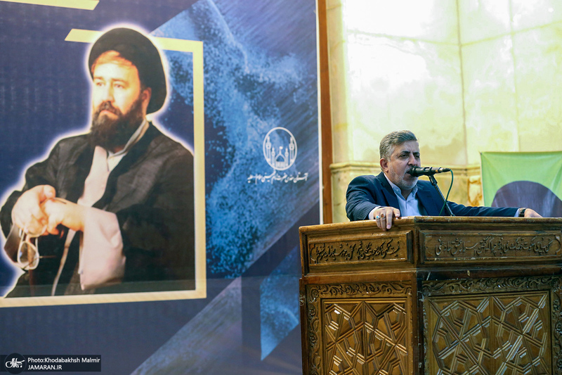 مراسم بزرگداشت چهاردهمین سالگرد رحلت همسر گرامی امام و بیست و هشتمین سالگرد ارتحال حاج سید احمد خمینی -1