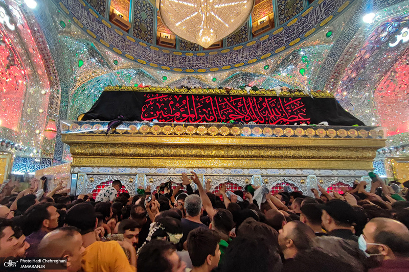 بارگاه ملکوتی امیرالمومنین (ع) چهار روز مانده به اربعین