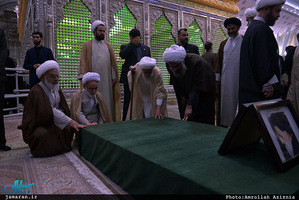 تجدید میثاق رییس و اعضای مجلس خبرگان رهبری با آرمان‌های حضرت امام(س)