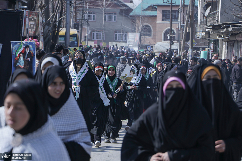 راهپیمایی کشمیری ها به مناسبت میلاد امام زمان (عج)
