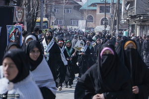 راهپیمایی کشمیری ها به مناسبت میلاد امام زمان (عج)