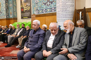 مراسم گراميداشت رهبر شهيد در مسجد فخرآباد